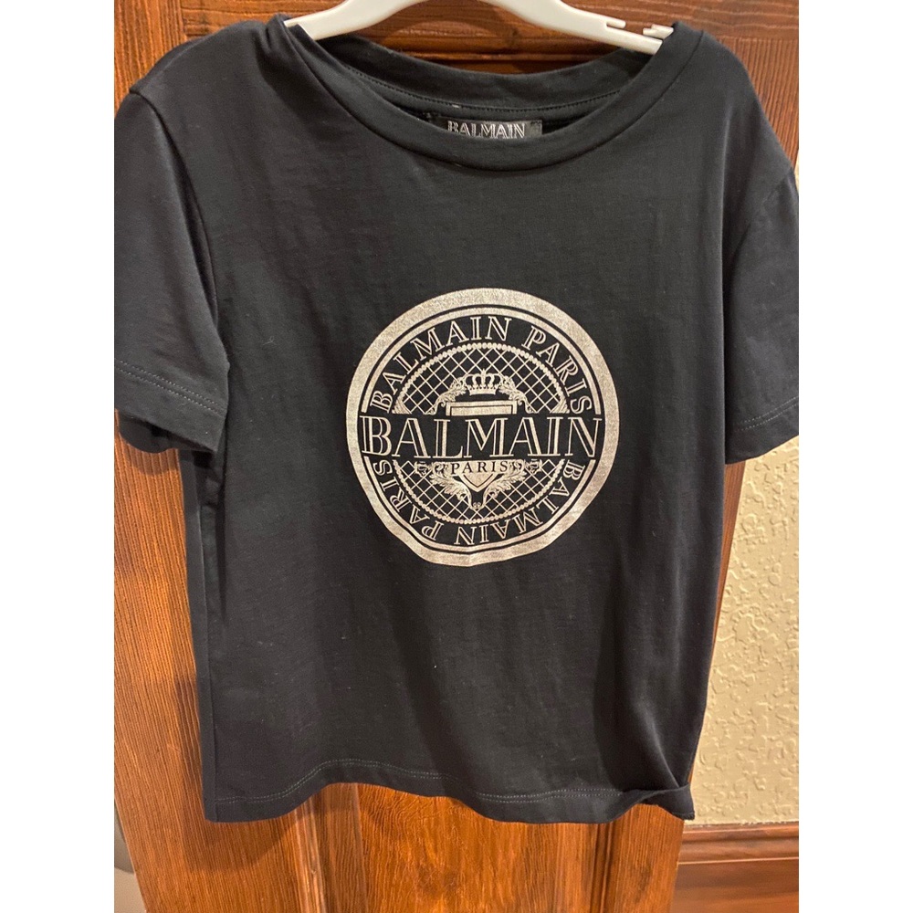 Authentic Balmain Kids Logo Tee